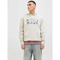 JACK & JONES Bryan Corp Logo Kapuzenpullover Moonbeam XL