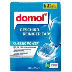 domol Geschirrreiniger Tabs »Classic« 60 Tabs