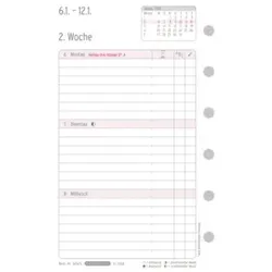 CHRONOPLAN Wochenplan Mini 2025 50615