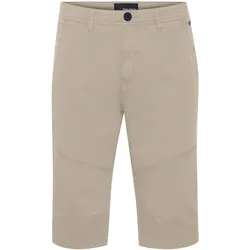 Bermudas BLEND "Bermudas BHShorts", Herren, Gr. XXL, N-Gr, beige (crockery), Obermaterial: 97% Baumwolle CO. 3% Elasthan EL., casual, regular fit kniebedeckend, Hosen