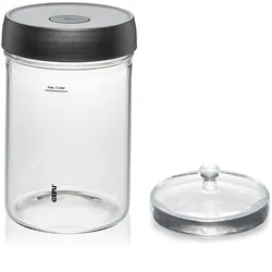 GEFU Fermentierglas NATIVO 1,0 Liter mit Ferment Vent-System und Glasgewicht