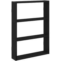 vidaXL Wandregal 43 x 9 x 60 cm Schwarz