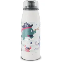 Alfi KIDS ISO BOTTLE 350ml, Piraten, Isoliertrinkflasche Kinder Edelstahl,