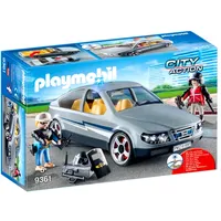 Playmobil City Action 9361 SEK-Zivilfahrzeug + Blinklicht Polizei Fahrzeug Auto