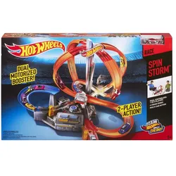 Mattel CDL45 - Hot Wheels - Trackset Mega-Crash Superbahn – Adrenalin pur! (1 Fahrzeug enthalten)
