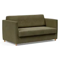 INNOVATION LIVING Schlafsofa Olan Cord Pine Green