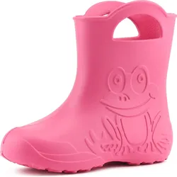 Kinder Gummistiefel LA-CA-01 - Rosa - 22/23