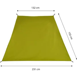 Lumaland Where Tomorrow Pop Up Pavillon Seitenwand 132x225cm [Grün]