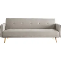 Miliboo Sofa verstellbar 3 Plätze skandinavisches Design Naturfarbe ULLA