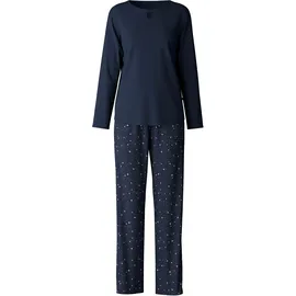 CALIDA Sweet Dreams Schlafanzug Blau 36/38