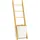 Homcom Badezimmer-Regal, Creme, Holz, 35x133x43 cm