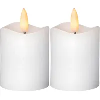 Star Trading LED-Kerze Flamme 8 cm weiß 20 St.