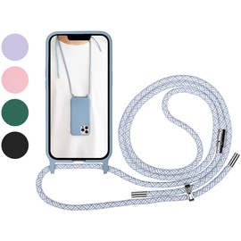 Artwizz HangOn Case Silicone für iPhone 12 Pro MAX Nordic-Blue (2028-3172)