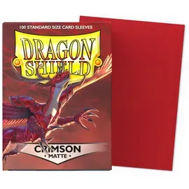 Dragon Shield Matte Sleeves Matt Crimson