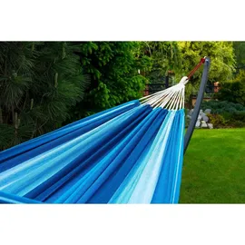Potenza Hängematte XXL 220 x 160 cm Blau/Grau