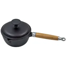 Onshop24.eu Dutch Oven 19 x 9 cm Gusseisen schwarz