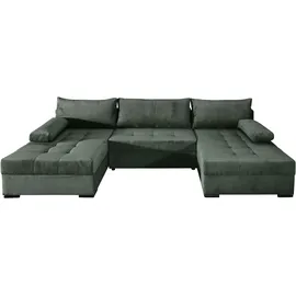 Collection AB Wohnlandschaft Polyester 3-Sitzer Grün