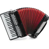 Classic Cantabile 96 Bass Akkordeon "Secondo V" Schwarz