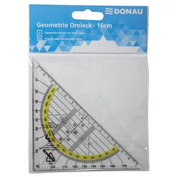 DONAU Geometrie-Dreieck 16,0 cm