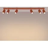 Sollux SL.1642 Plafond KARBON 6L roter Ocker