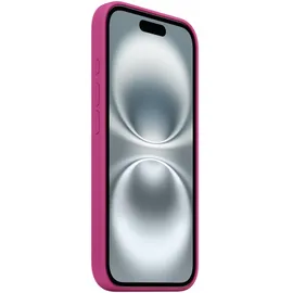 Apple iPhone 16 Silikon Case mit MagSafe fuchsia