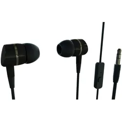 Vivanco SMARTSOUND Stereokopfhörer mit Telefonfunktion 105dB, 1,2 Meter schwarz