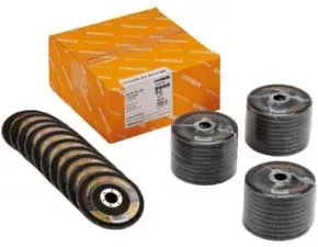 RHODIUS ALPHAline LSZ F2 VALUE PACK 40 Fächerschleifscheibe 115 x 22,23 mm K80