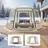 Vevor Pop-up-Bubble-Zelt Transparent