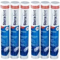 Steradent Nettoyant Triple Action Plus Comprimés Effervescents 2x90 pc(s)