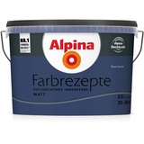 Alpina Farbrezepte Innenfarbe 2,5 l blaue stunde