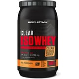 Body Attack Clear Iso Whey Ice Tea Peach