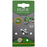 DEWEPRO Hufa Fliesenschneider Maximum Set HM Titan-Nitrit Schneidrad Ø14mm+Achse