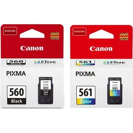 Canon PG-560 schwarz + CL-561 CMY 3713C005