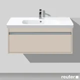 Duravit Waschtischunterschrank 1 Auszug 100 x 41 x 45,5 cm Taupe Matt