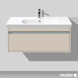 Duravit Waschtischunterschrank 1 Auszug 100 x 41 x 45,5 cm Taupe Matt