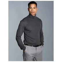 TRIGEMA Rollkragenshirt Grau L