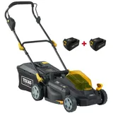 TEXAS Rasenmäher Akku 18V elektro Mulcher Razor 3300Li inkl 2x Akku u. Ladegerät