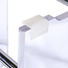 Schulte Duschsitz Acryl transparent Duschhocker 469 x 393 x 275 mm