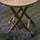 deVries Gartentisch Woodie ca. 70x75 cm Teak massiv