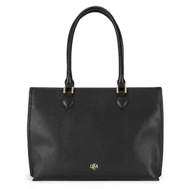 L.Credi Sarita Schultertasche Polyurethan Black