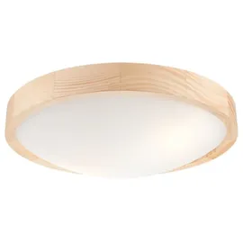 Lamkur Kiefer 2-flammig gewölbt 37 cm dimmbar