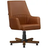 aea Chefsessel Kunstleder Braun