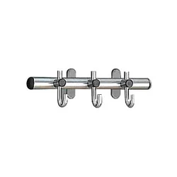 Kerkmann Wandgarderobe Arte 32687981 silber Metall 3 Haken 45,0 x 12,0 cm