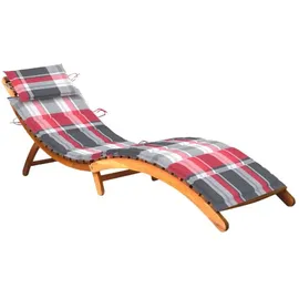 vidaXL Sonnenliege 184 x 55 x 64 cm Braun