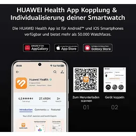 Huawei Watch Fit 4 Pro Titan Nylonarmband Grün