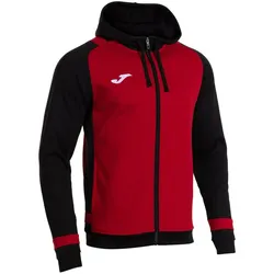 JOMA Lider Kapuzen-Trainingsjacke 601 - rot/schwarz XL