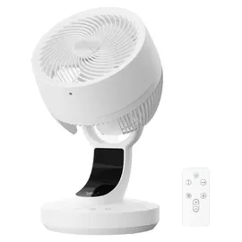 Songmics Tischventilator 38,4 cm Tischventilator Weiß