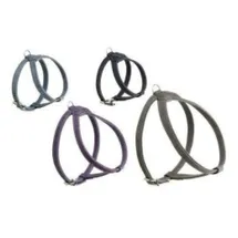 Karlie Hunde-Geschirr Karlie Buffalo Denim Geschirr - Lavendel Breite/Brustumfang: 10 mm 1 cm x 25 cm - 32 cm