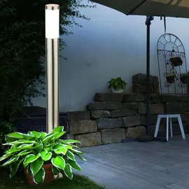 GLOBO Außen Stehlampe mit Farbwechsler Gartenlampe rgb led Wegeleuchte Außenstehlampe, led warmweiß dimmbar, 12,7x110cm, Garten Außenbereich