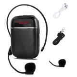 Tragbarer Bluetooth-Sprachverstärker, wiederaufladbarer kabelgebundener Mini-Lautsprecher mit Mikrofon, für Lehrer, Reiseleiter, Reisebusse und mehr